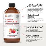 Complete Natural Products Kidney Complete: copa medidora para dosis precisa.