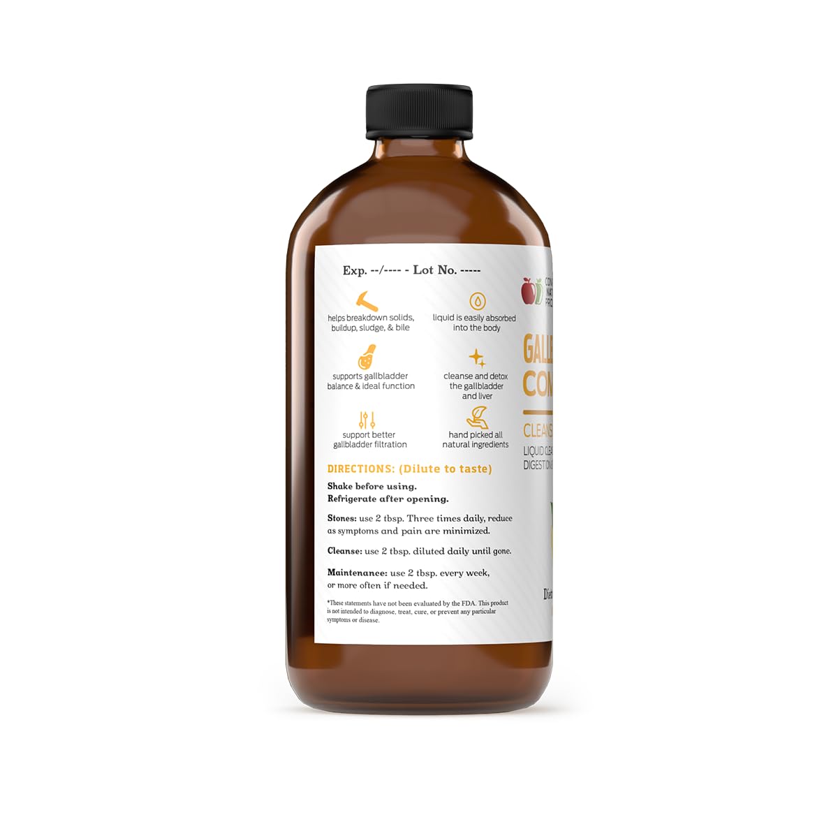 Complete Natural curcuma limón hibisco líquido sabor suave
