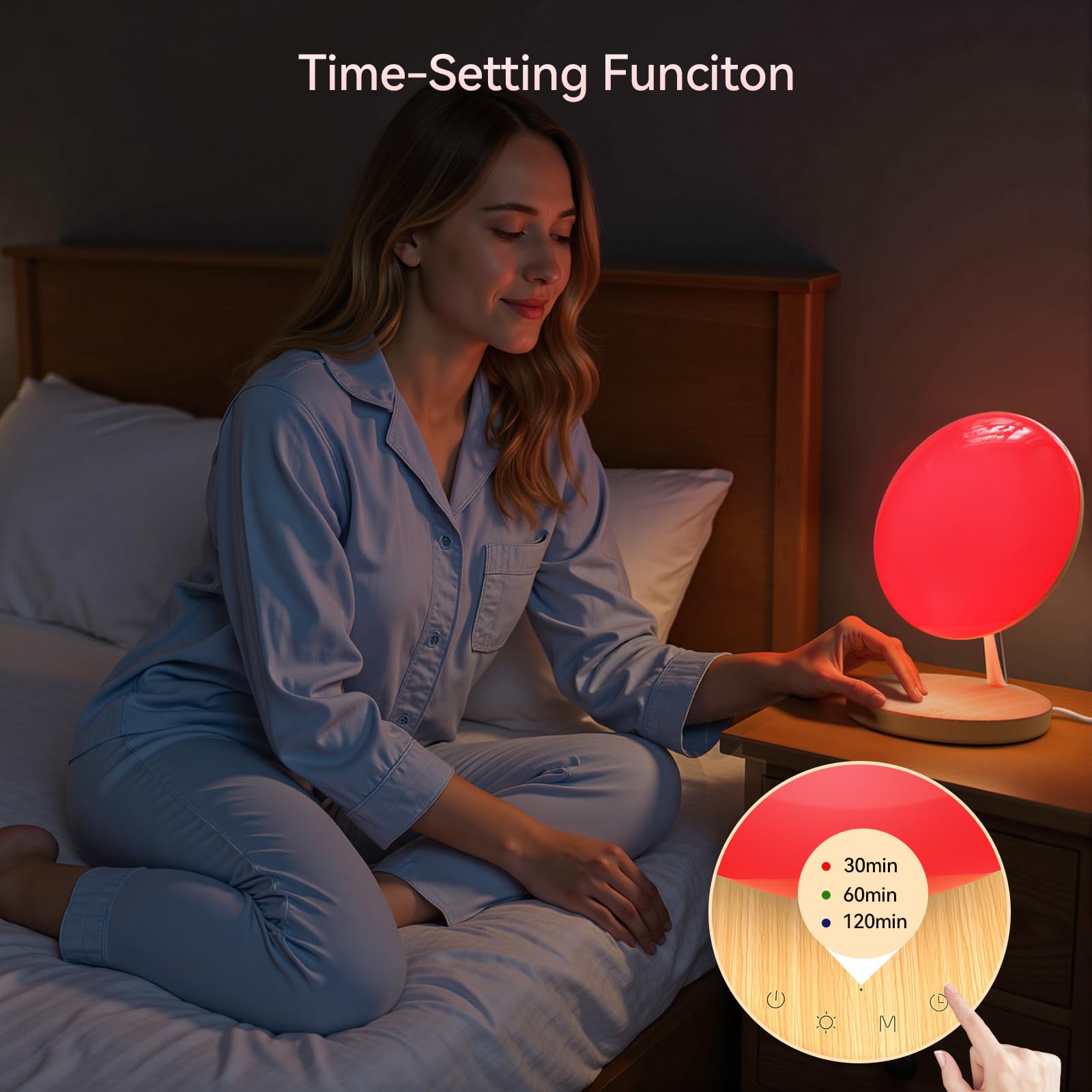 COMSYNC recargable USB-C para lectura nocturna o iluminación de escritorio
