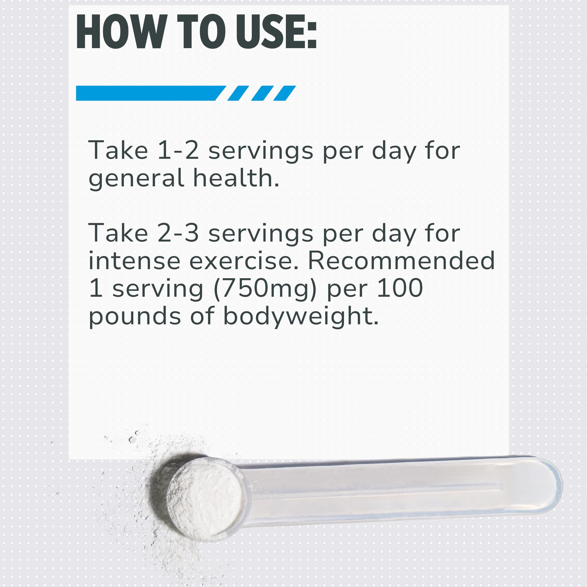 CON-CRET Creatine HCl etiqueta cercana, información clara para uso diario y seguridad.