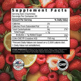 Textura blanda de las gomitas CON-CRET Creatine HCl.