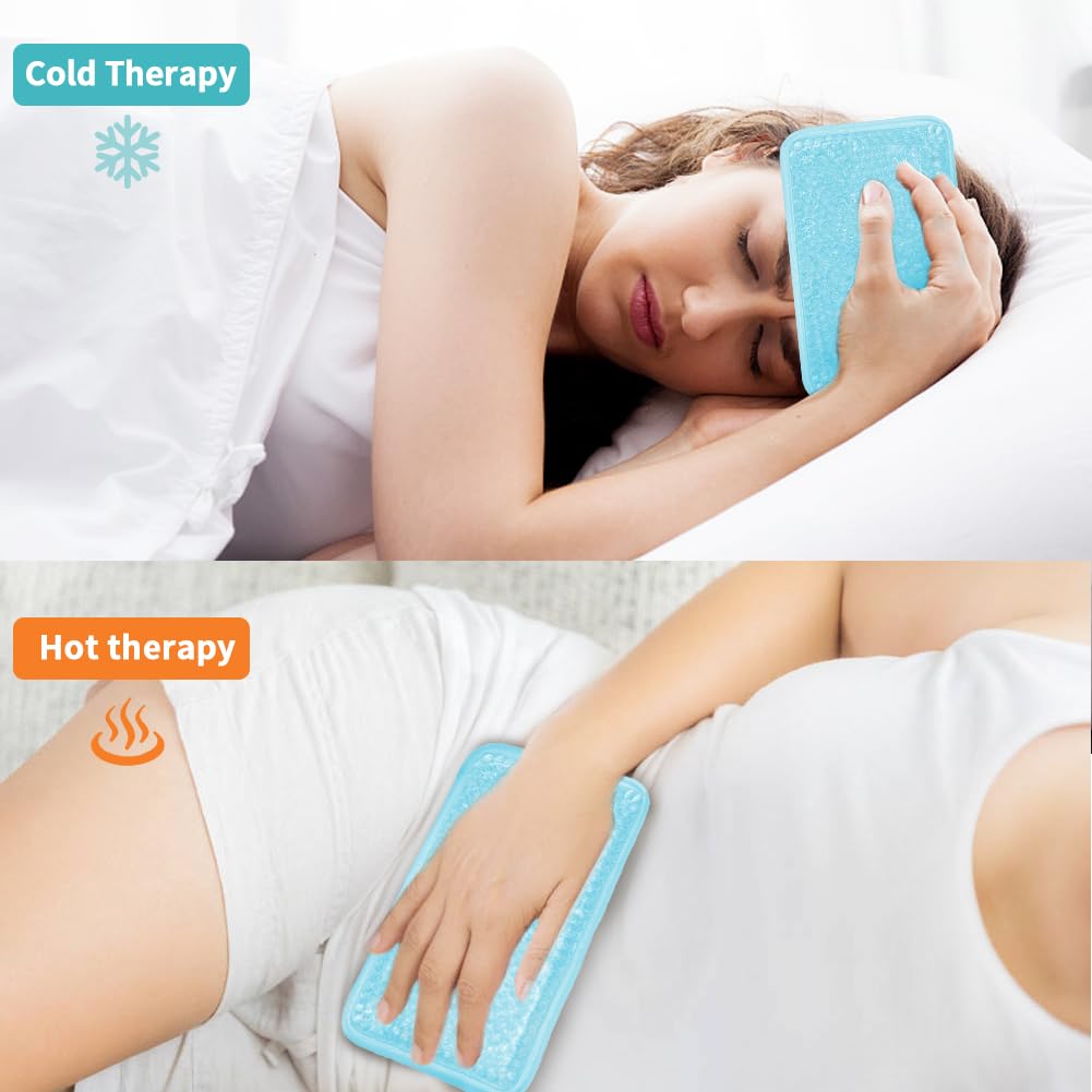 CONBELLA compresa gel reutilizable flexible para rodilla y tobillo.