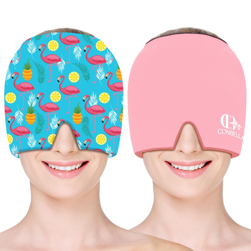 Conbella gorro migrañas-frío: alivio refrescante para migrañas en cualquier momento.