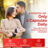 Conceive Plus Multivitamínico para fertilidad masculina: nutre la salud general.
