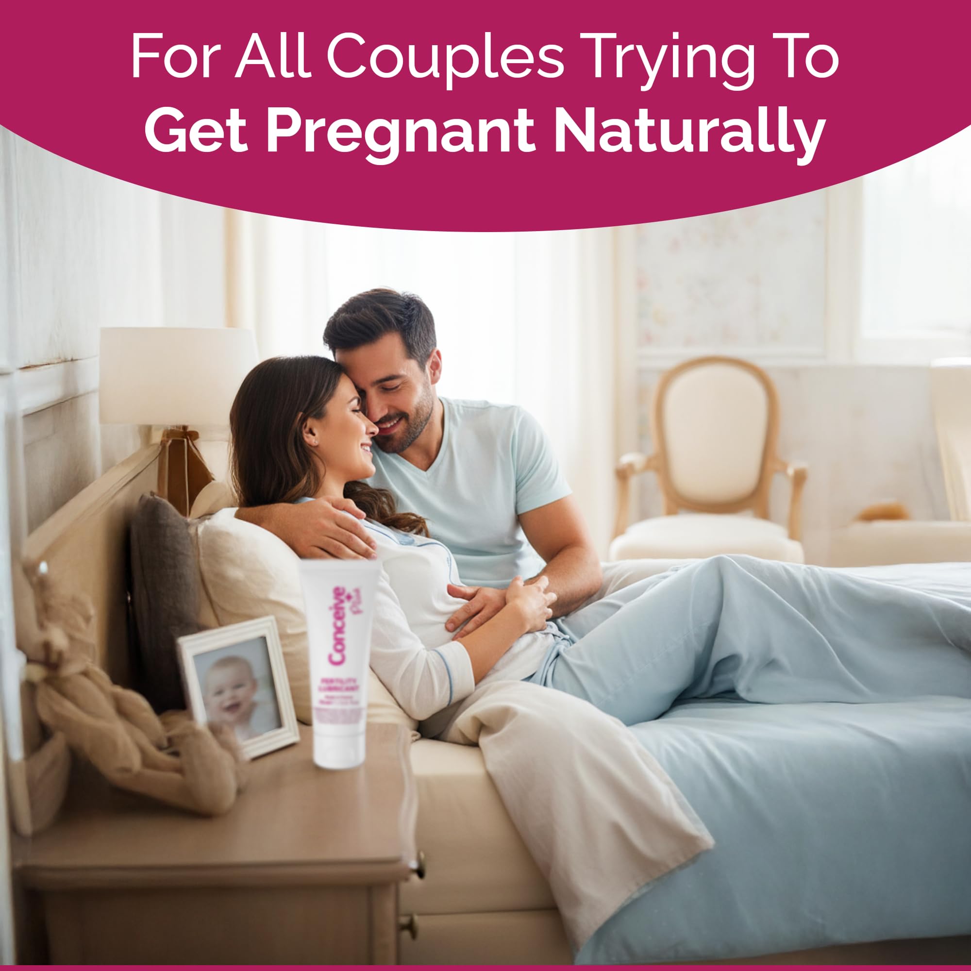 Conceive Plus: envase práctico para uso diario y durante el viaje.