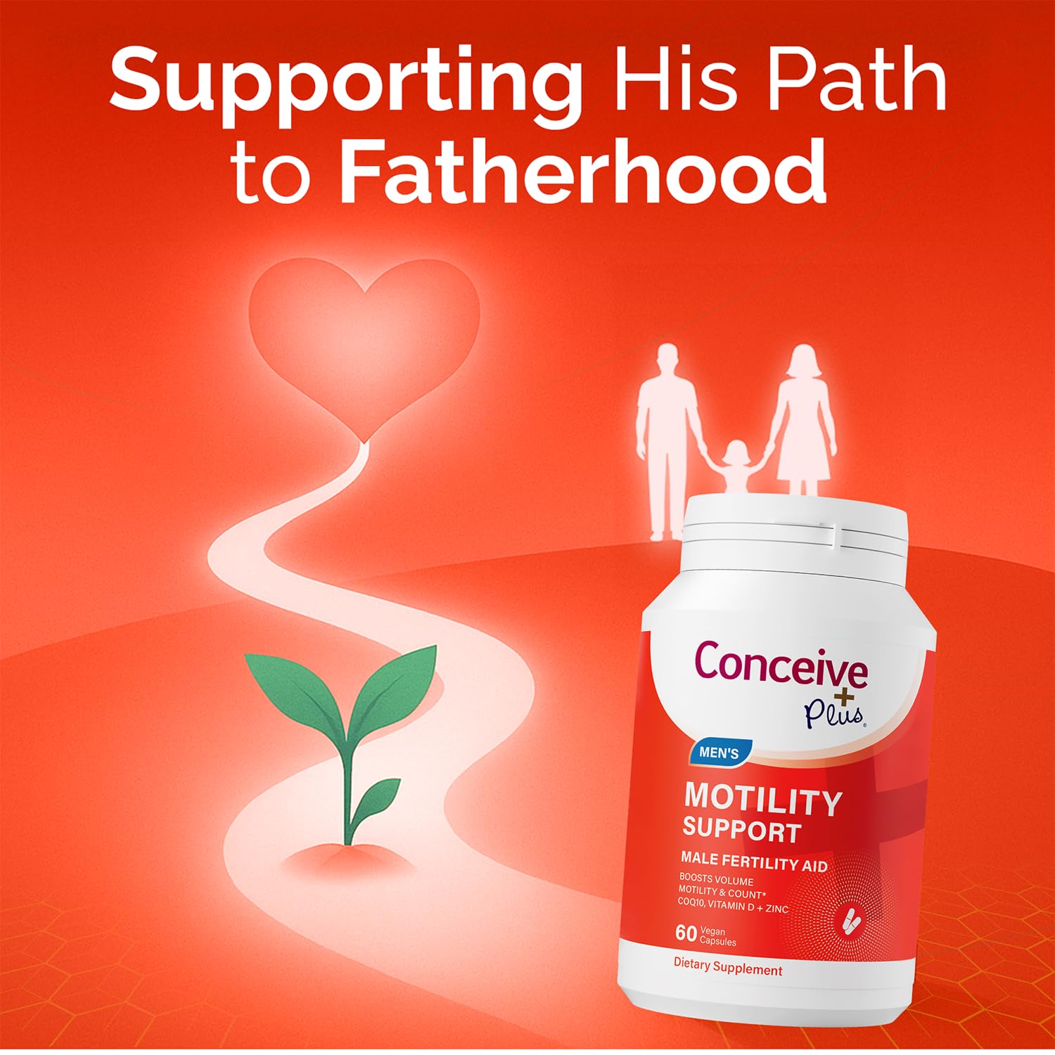 Conceive Plus Rutina preconcepción: dos cápsulas diarias tras la comida.