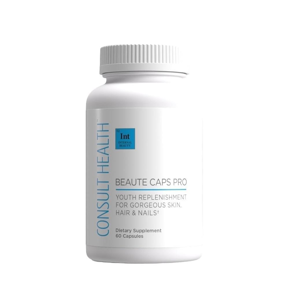 Consult Beaute Caps Pro: botella para apoyo de cabello y piel