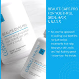 Consult Beaute Caps Pro cápsulas para nutrición interna de cabello, piel y uñas.