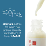 Consult Beaute XTERNA-Q etiqueta clara con CoQ10, beneficio antioxidante