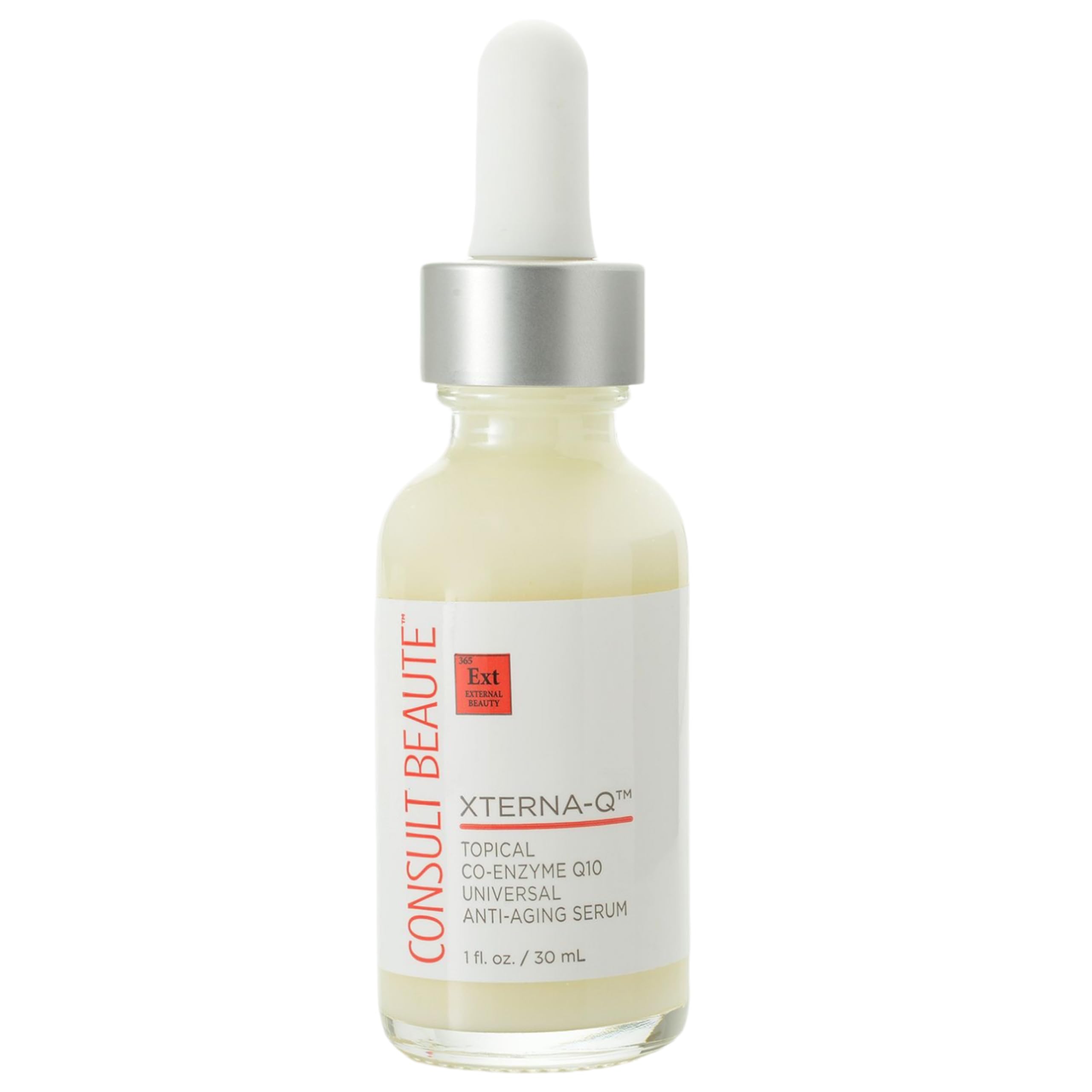 Consult Beaute XTERNA-Q suero facial en frasco, textura ligera para piel suave