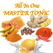 Content Household All in One Master Tonic 64oz, ingredientes orgánicos certificados para calidad y pureza.