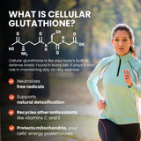 CONTINUAL-G Glyteine, toma diaria para apoyo antioxidante y bienestar.