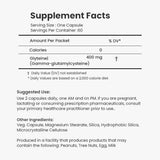 CONTINUAL-G Glyteine, etiqueta frontal con indicaciones para apoyo inmunológico diario.