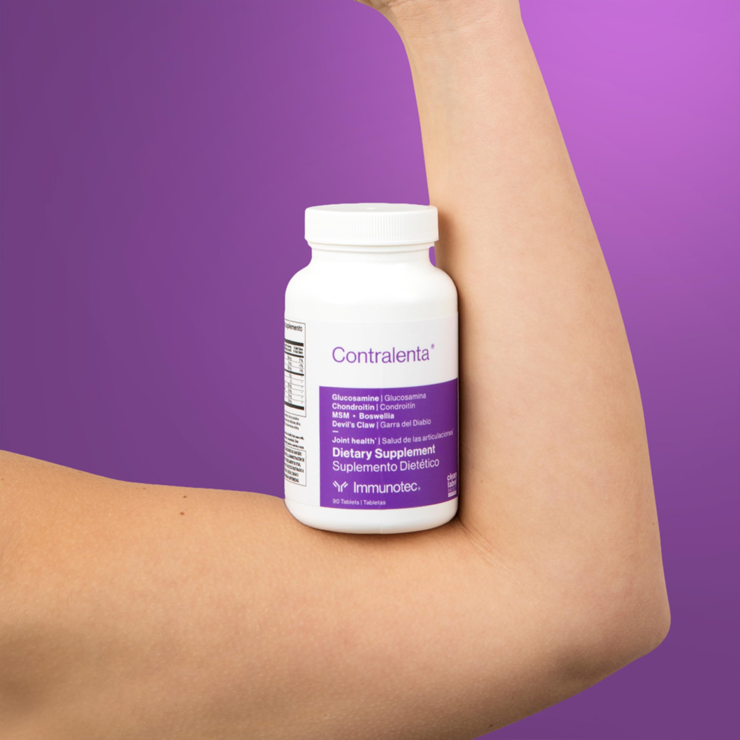 Immunotec Contralenta seis-ingredientes-formula: apoyo dirigido a articulaciones.