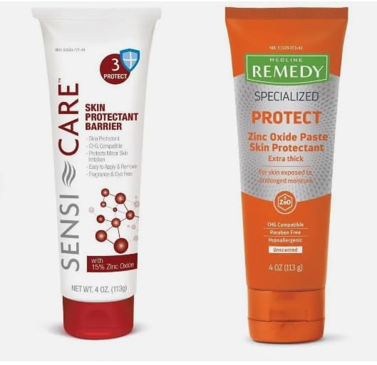 ConvaTec Sensi-Care Crema Barrera Protectora, tubo de 4 onzas, adherente para piel desnuda