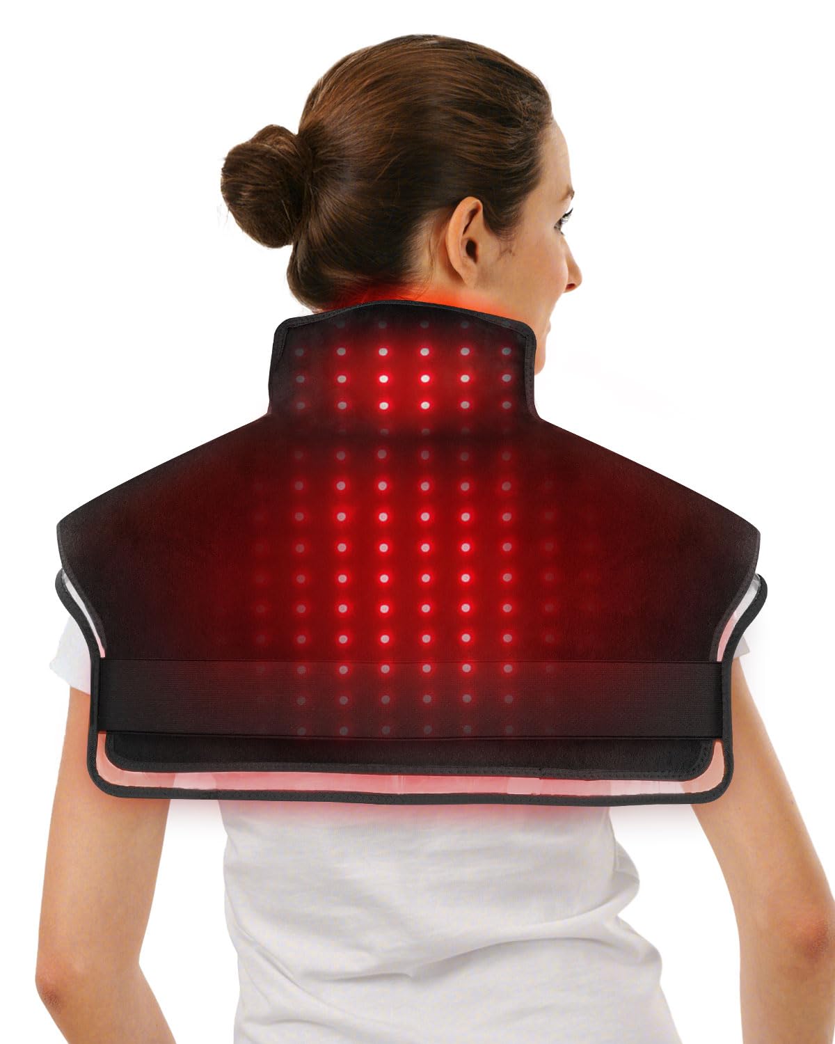 CooCoCo almohadilla de calor para cuello y hombros, alivio focalizado para uso doméstico.