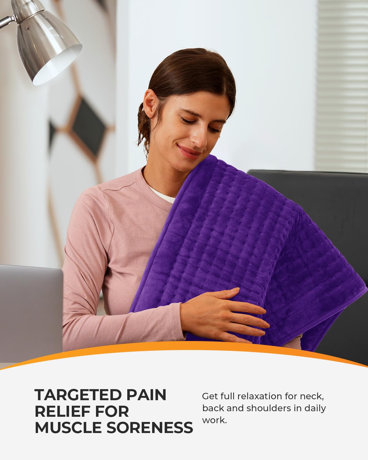CooCoCo diseño ergonómico para mujer, experiencia de calor confortable