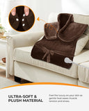 CooCoCo control LED para ajustar calor y temporizadores.
