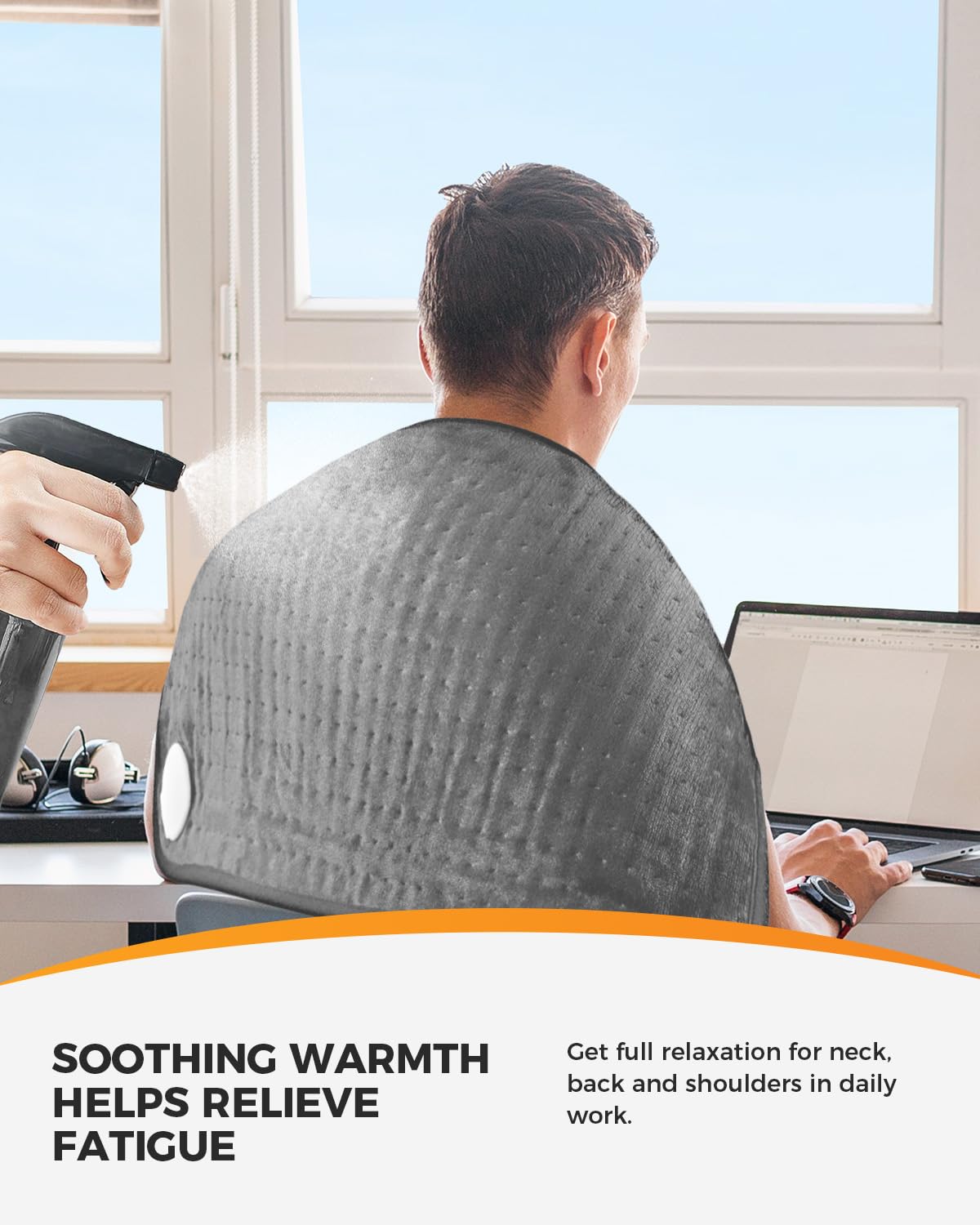 Manta CooCoCo con pantalla digital para ajustar calor fácilmente