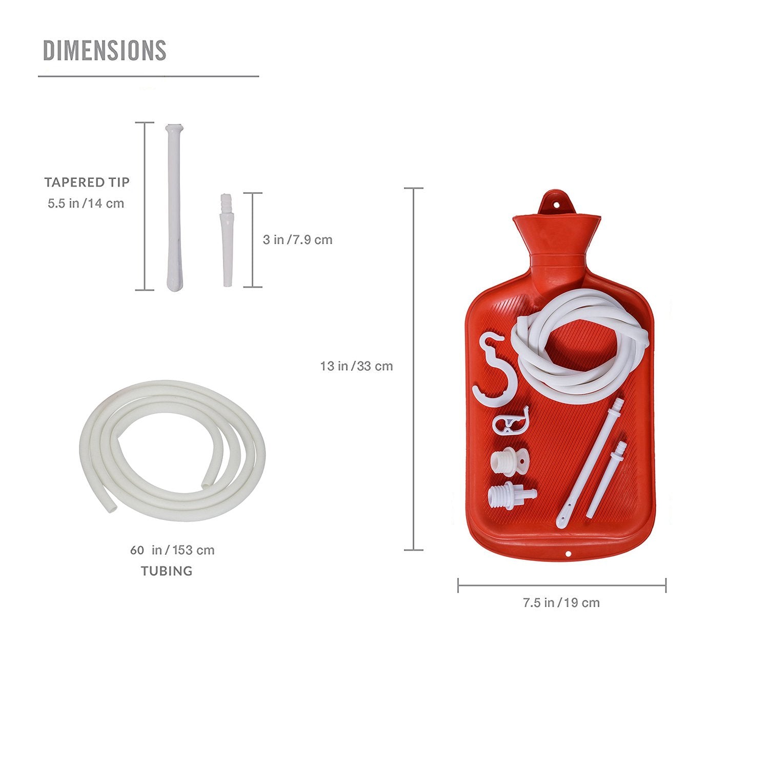 COOES abrazadera de control de flujo para ajustar la cantidad de líquido.