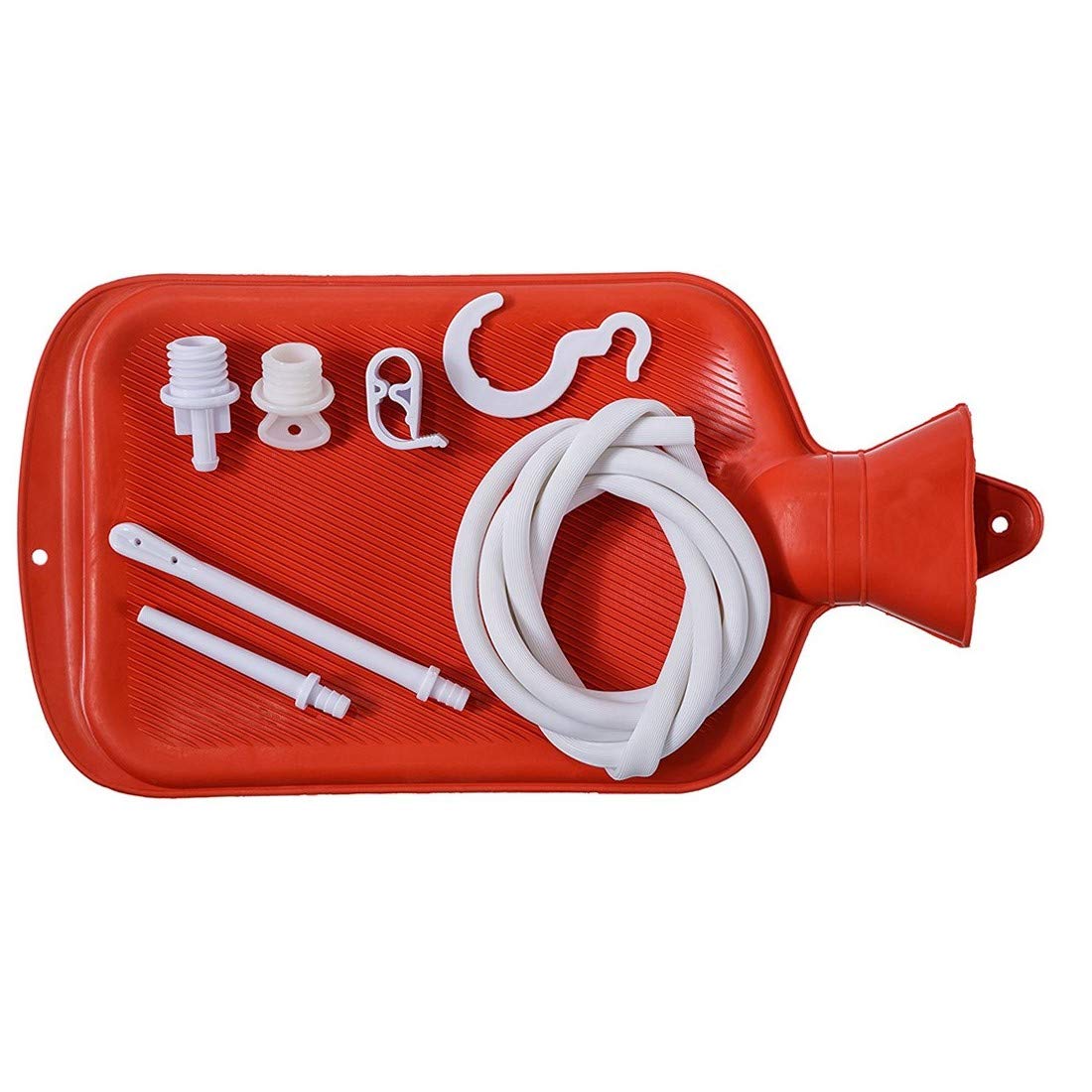 COOES bolsa-enema de 2 litros para uso doméstico cómodo y seguro.