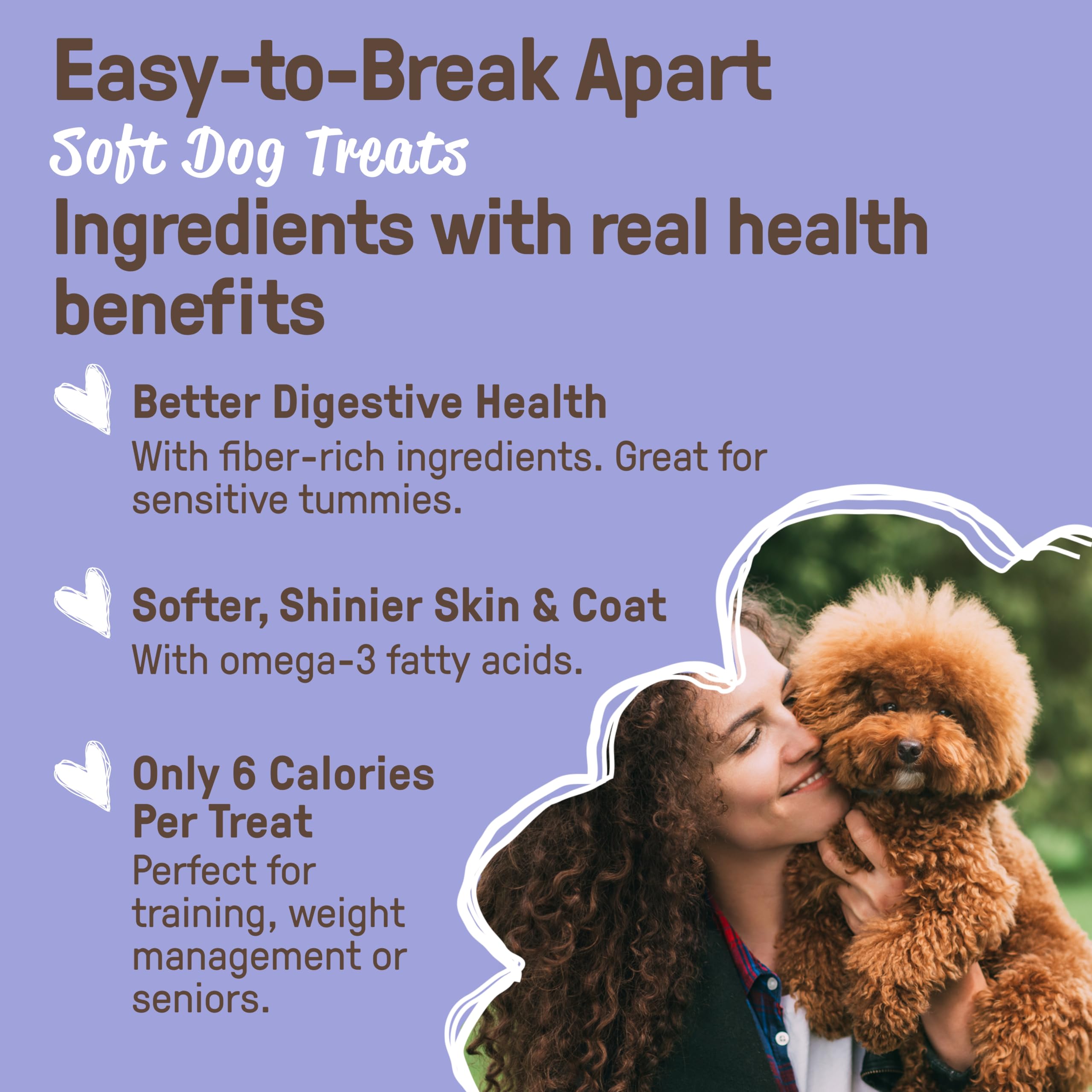 CookiePal: textura suave en bocaditos para perros.