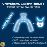 Cool Teeth Whitening: ajuste personalizado en agua caliente para mayor comodidad.