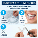 Cool Teeth Whitening: cobertura igual del gel para aplicación uniforme y sin manchas.