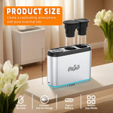 CoolSub difusor aroma doble boquilla, permite combinar fragancias para sensaciones distintas.