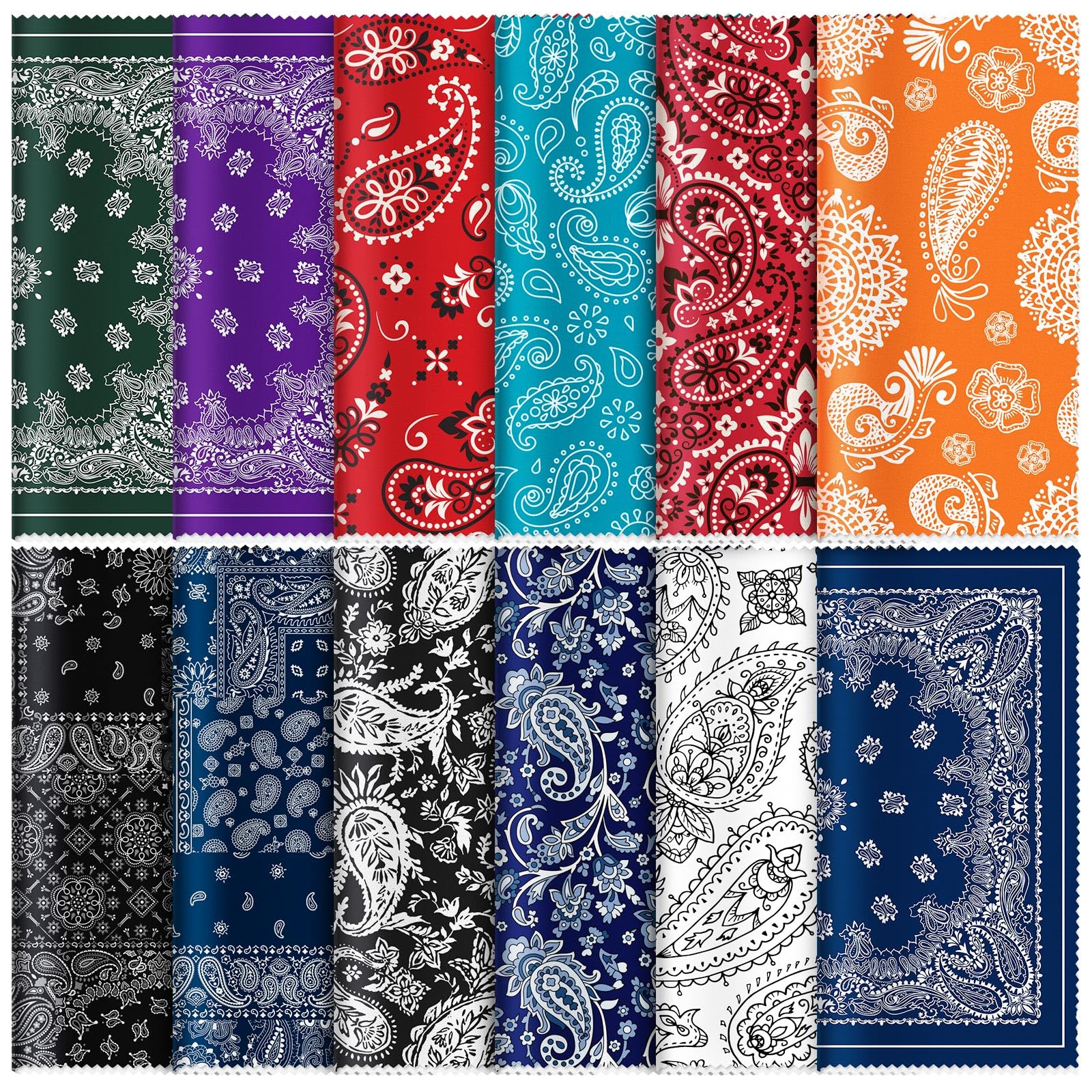 Copkim lentes con diseño paisley floral, paño microfibra para eliminar huellas sin rayar.