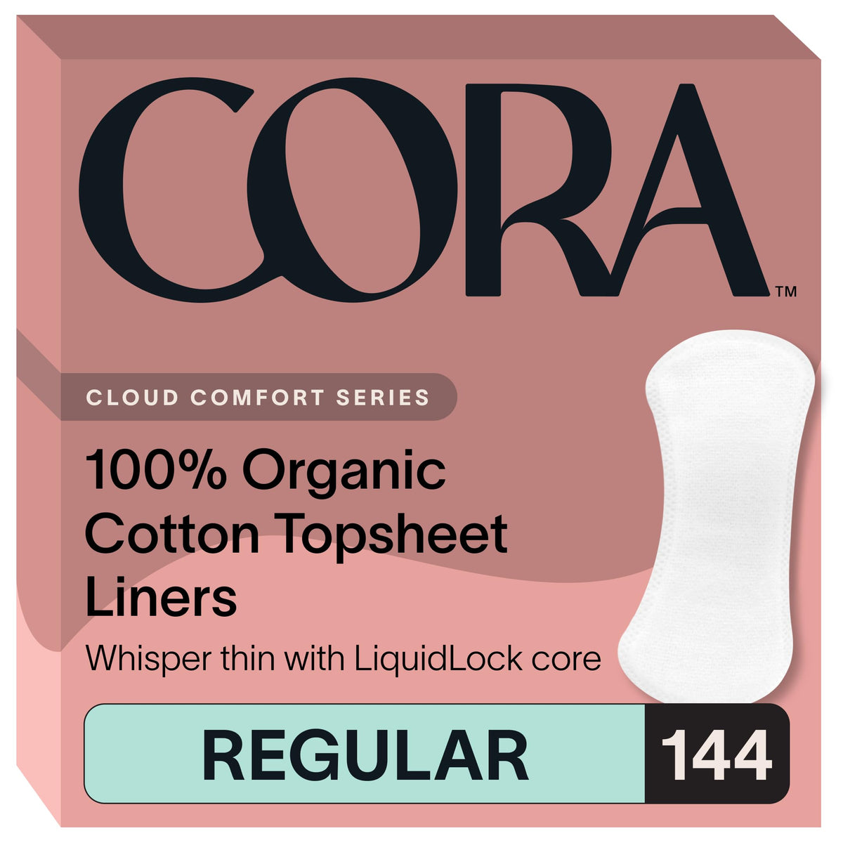 Cora capa superior algodón orgánico, suave y hipoalergénica