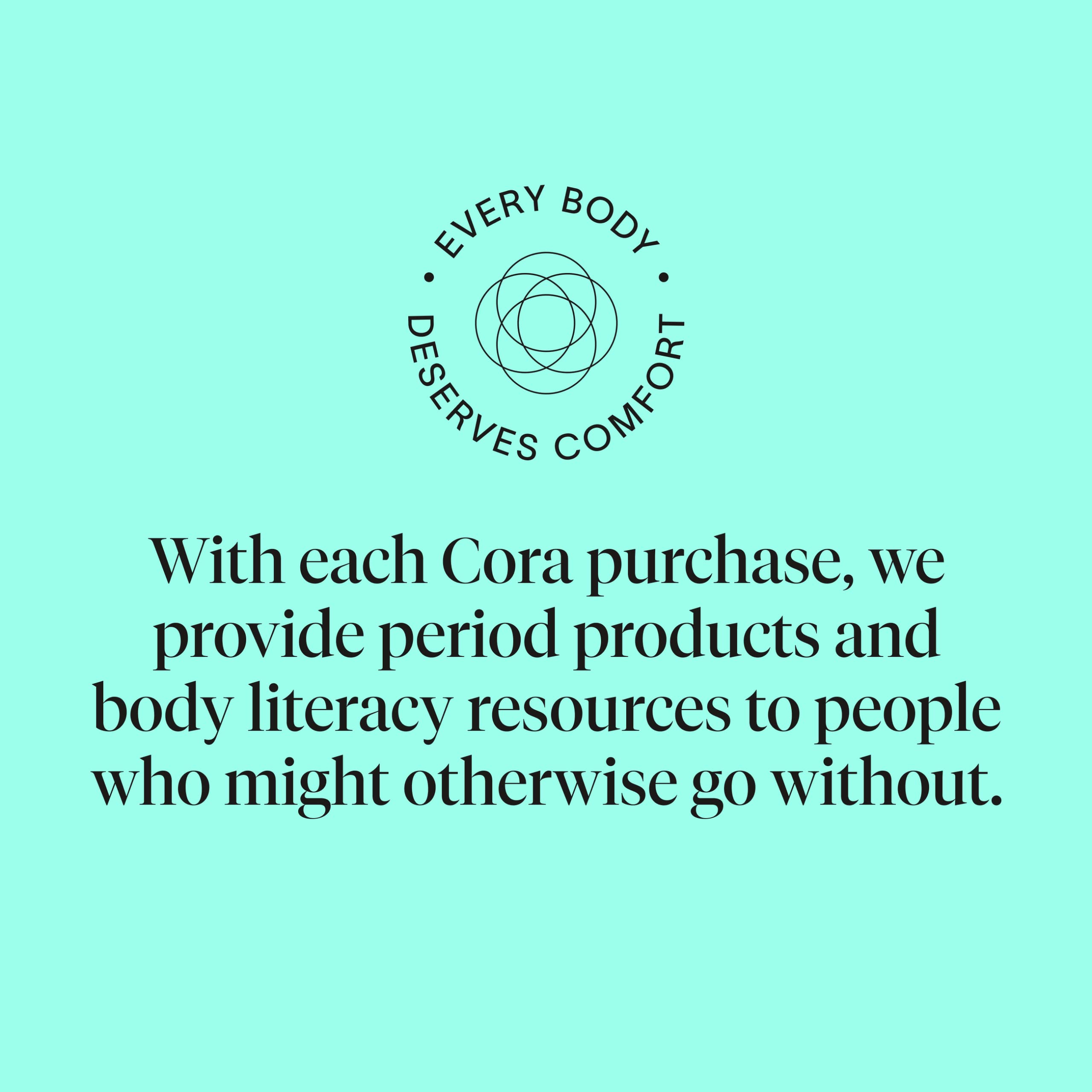 Apoyo social: cada compra de Cora impulsa educación y productos.