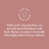 Protector Cora con compromiso social, compra ayuda recursos educativos.