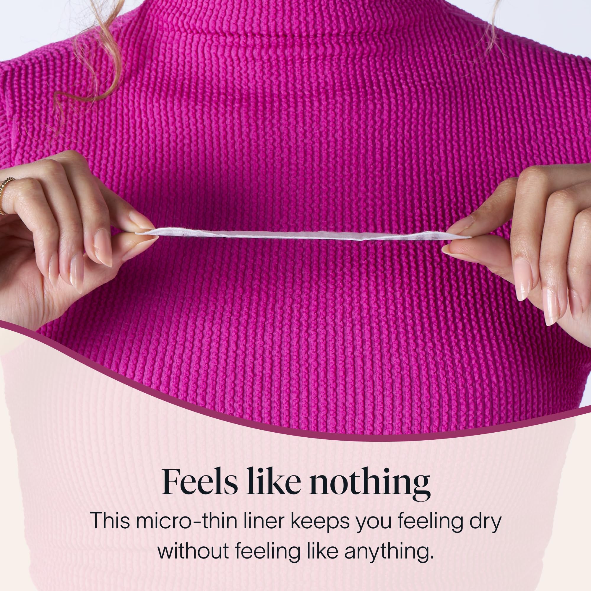Cora uso diario: protectores finos, flexibles y discretos para manchas.