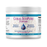 Coral White Ecopure polvo calcio, fuente mineral natural para equilibrio diario.