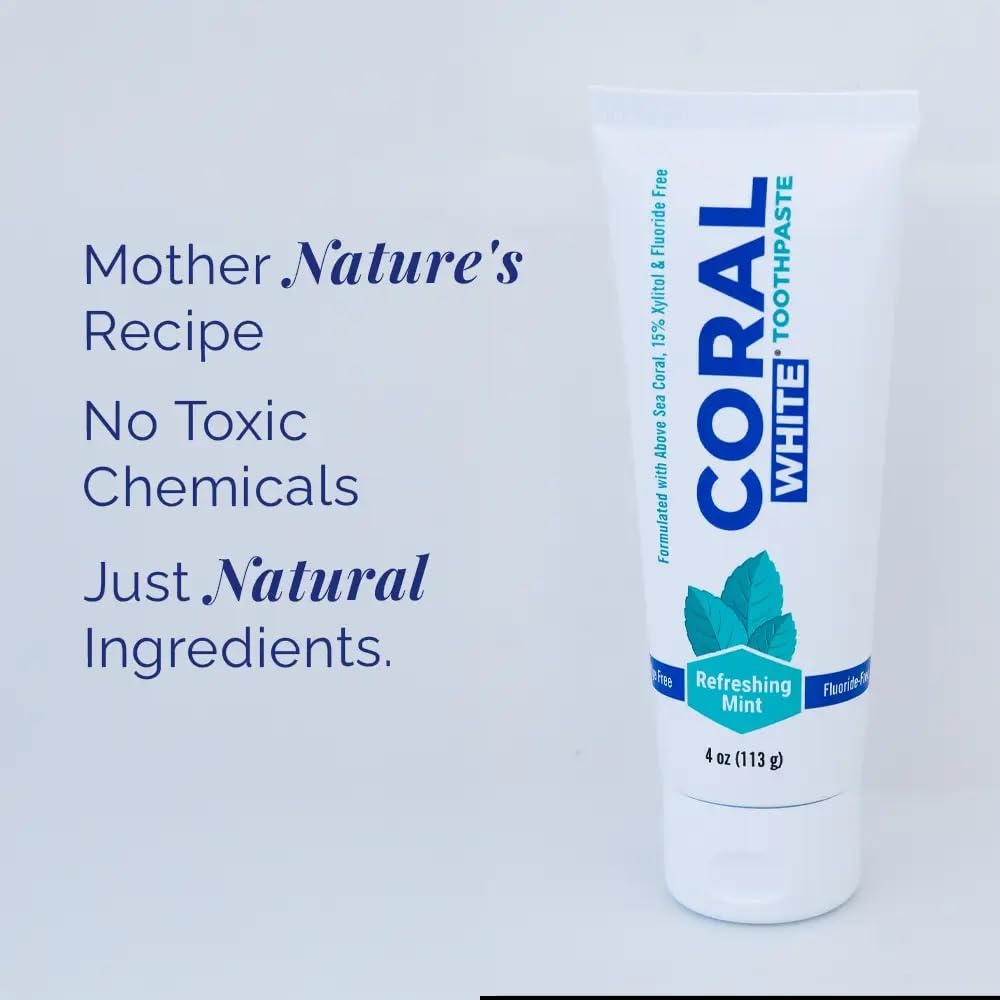 Coral White antiplaca natural, ayuda a mantener dientes limpios