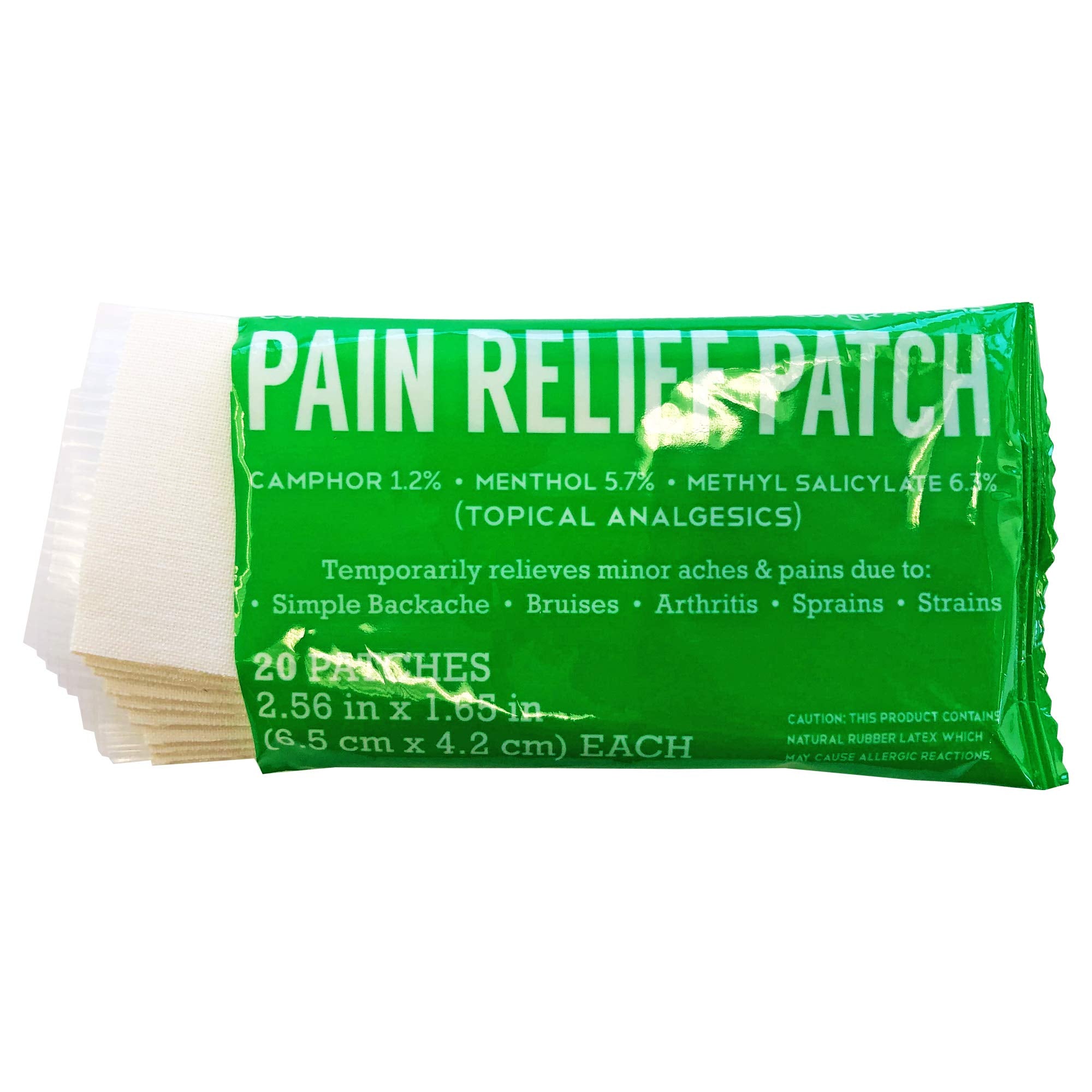 Parche Coralite para dolor articular con camfora, alivio puntual.