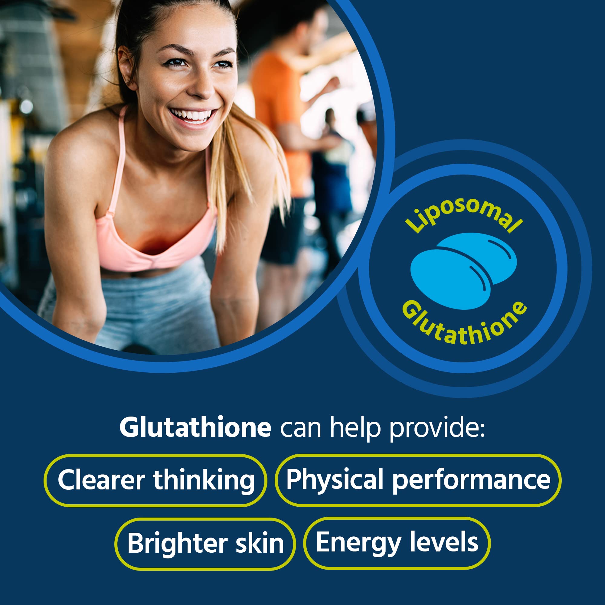 Cápsulas suaves de Core Med Science glutation liposomal con absorción mejorada