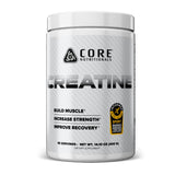 Core Nutritionals Creatina Monohidrato: envase de 80 porciones para entrenamientos consistentes.