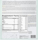Core Nutritionals Grow Mass Gainer, ingredientes clave visibles en la etiqueta