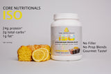 Core Nutritionals ISO: scoop medidor para porciones rápidas y precisas tras entrenar.