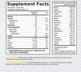 Core Nutritionals ISO: etiqueta que destaca la pureza del aislado de suero.