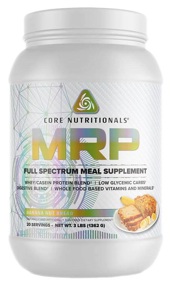 Core Nutritionals MRP: pan de plátano con nuez, sabor indulgente y saciante