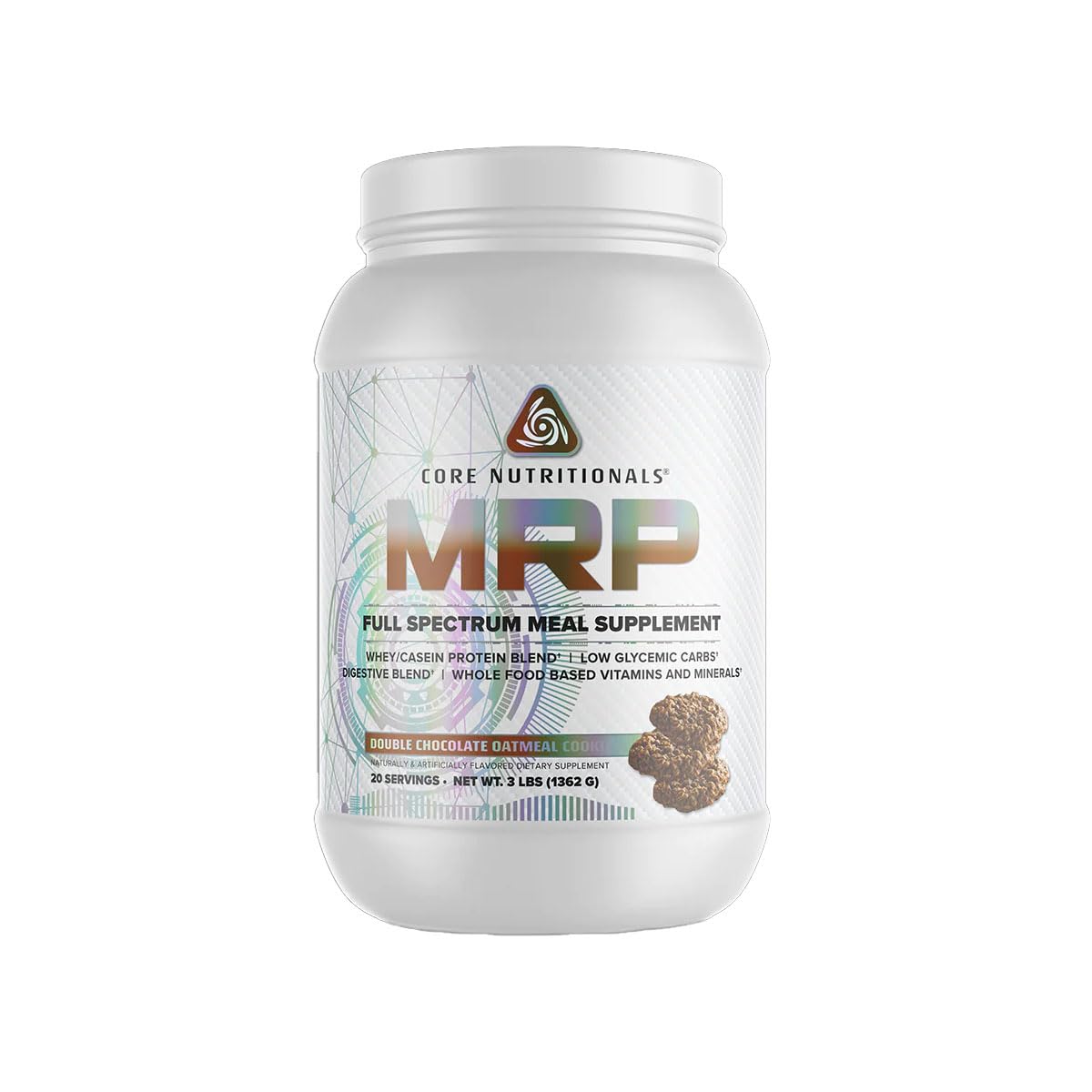 Core Nutritionals MRP: pote de mezcla instantánea para reemplazo de comida