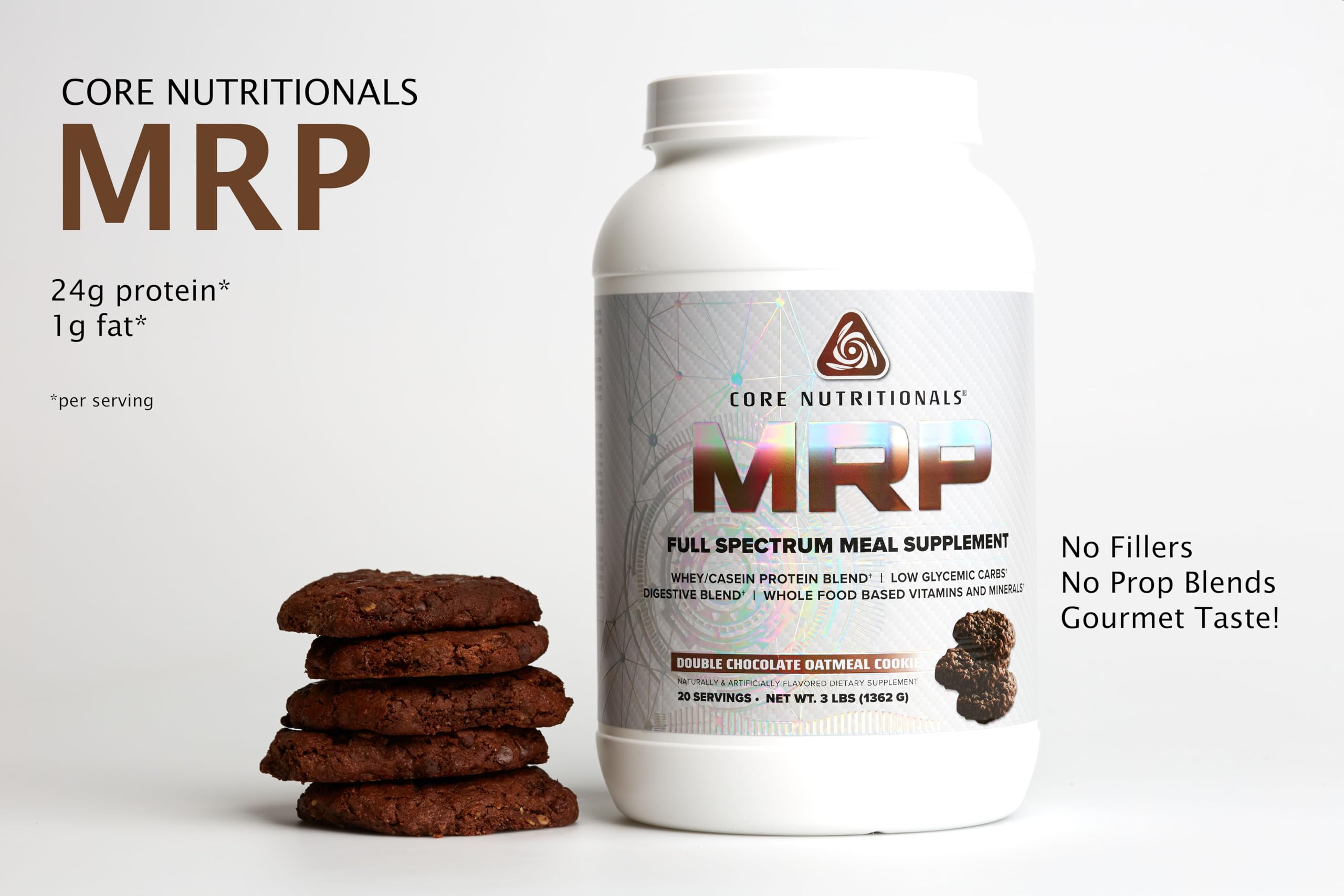 Core Nutritionals MRP: vaso con batido listo para beber