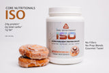 Core Nutritionals proteina aislada en envase, opción limpia para tu rutina diaria.