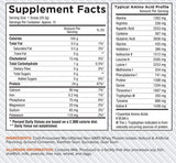 Core Nutritionals proteina aislada, medición precisa con cucharada para recetas rápidas.