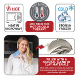 Core Products CorPak, calor rápido en microondas, para músculos tensos y rigidez.