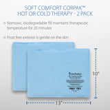 Dos unidades de CorPak Soft Comfort para un práctico pack de dos.