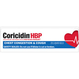 Formato gel líquido de Coricidin HBP para consumo cómodo